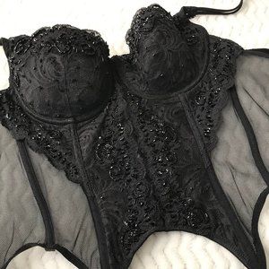 Beaded Vintage Victoria's Secret Corset